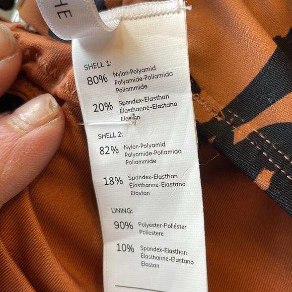 CUPSHE New one piece  Black & Brown  Swimsuit. - Picture 8 of 8